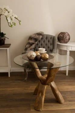 Couchtisch SHARIKA - natur - Glasplatte 7 Couchtisch SHARIKA - natur - Glasplatte -Wohnzimmer Verkäufe 9003657300 04 1600Wx1600H