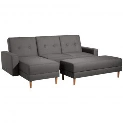 Max Winzer Ecksofa - anthrazit - inklusive Stauraumhocker - Skandi -Wohnzimmer Verkäufe 9003764500 09 1600Wx1600H