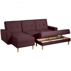 Max Winzer Ecksofa - burgund - inklusive Stauraumhocker -Wohnzimmer Verkäufe 9003764700 04 1600Wx1600H