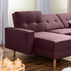 Max Winzer Ecksofa - burgund - inklusive Stauraumhocker -Wohnzimmer Verkäufe 9003764700 06 1600Wx1600H