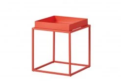 Beistelltisch CLUB NY - juicy orange-red - 35 cm
