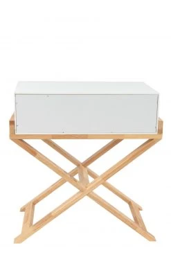 Schränkchen VALERIE - weiß-braun - mit Schubkasten - 56 cm -Wohnzimmer Verkäufe 9003771100 04 1600Wx1600H