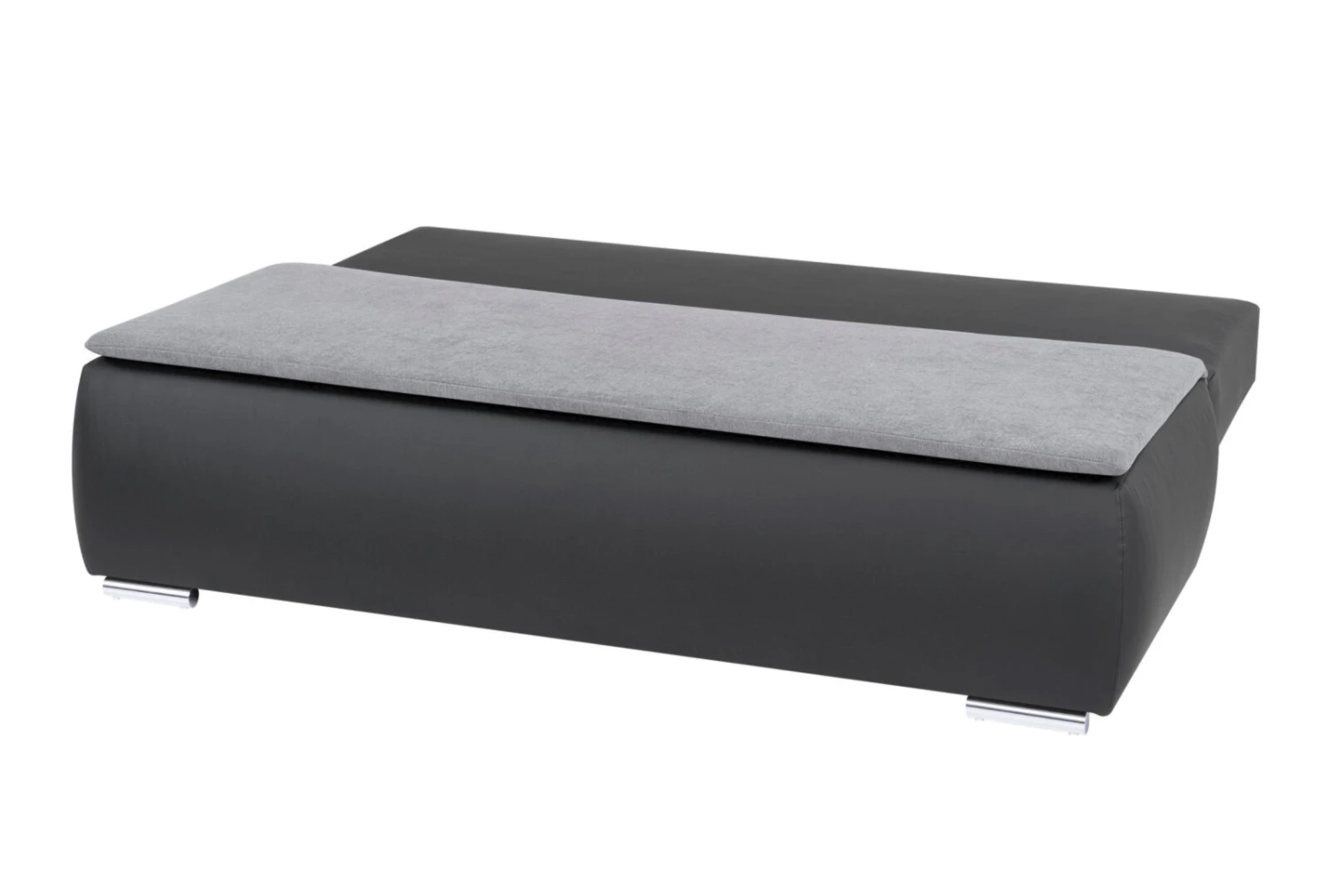 Boxspringsofa - grau-silber - Dauerschläfer 2 Boxspringsofa - grau-silber - Dauerschläfer – Bild 2