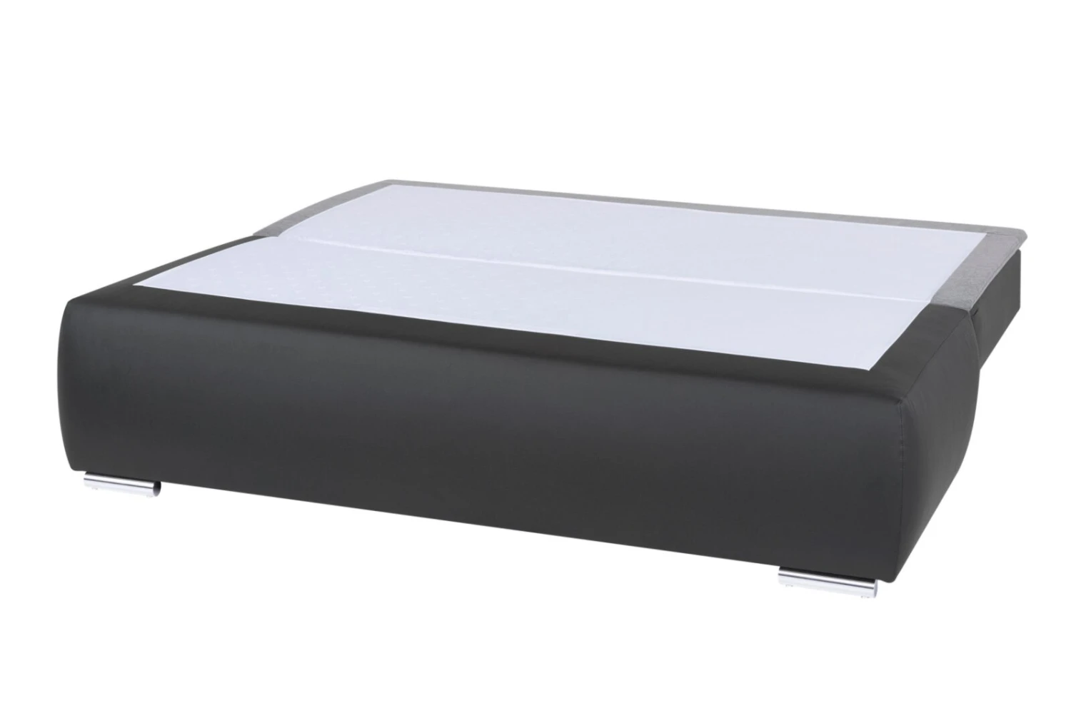 Boxspringsofa - grau-silber - Dauerschläfer 3 Boxspringsofa - grau-silber - Dauerschläfer – Bild 3