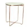Beistelltisch CHLOE 910 - weiß-kupfer