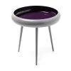 Beistelltisch COAST - grau-pflaume - Metall