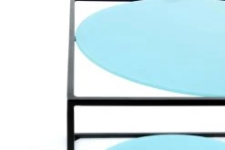 Beistelltisch CODY - blau-schwarz - 50x50 cm -Wohnzimmer Verkäufe 9003788200 04 1600Wx1600H