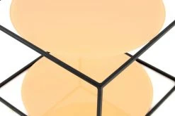 Beistelltisch CODY - orange-schwarz - 50x50 cm 6 Beistelltisch CODY - orange-schwarz - 50x50 cm -Wohnzimmer Verkäufe 9003789000 03 1600Wx1600H