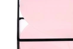 Beistelltisch CODY - rosa-schwarz - 50x50 cm -Wohnzimmer Verkäufe 9003789100 04 1600Wx1600H