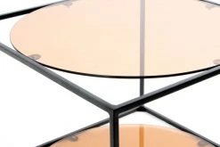 Beistelltisch CODY - terra-schwarz - 50x50 cm -Wohnzimmer Verkäufe 9003789300 03 1600Wx1600H