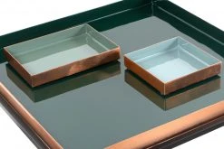 Beistelltisch FAMOSA - grün-schwarz -Wohnzimmer Verkäufe 9003790100 04 1600Wx1600H