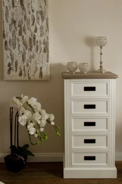 Kommode RITA - weiß - 5 Schubkästen -Wohnzimmer Verkäufe 9003798200 04 1600Wx1600H