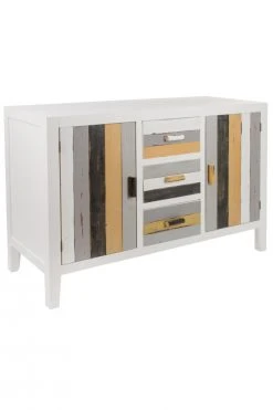 Sideboard STRIPES - bunt - 120 cm breit