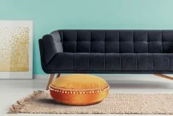 Bodenkissen TAJ MAHAL 425 - bronze - Samt -Wohnzimmer Verkäufe 9003801800 02 1600Wx1600H