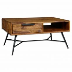 Couchtisch - Sheesham massiv - 87 cm