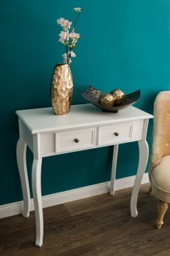 Konsolentisch MERIDIAN - weiß - 80 cm -Wohnzimmer Verkäufe 9003914100 04 1600Wx1600H