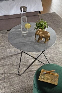 Beistelltisch - Beton-Optik - schwarz -Wohnzimmer Verkäufe 9003938400 03 1600Wx1600H