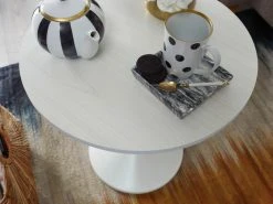 Beistelltisch - weiß - 48 cm -Wohnzimmer Verkäufe 9003938600 03 1600Wx1600H