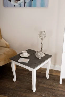 Beistelltisch GÖRAN - weiß - 47 cm 6 Beistelltisch GÖRAN - weiß - 47 cm -Wohnzimmer Verkäufe 9003946500 03 1600Wx1600H