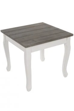 Beistelltisch GÖRAN - weiß - 47 cm