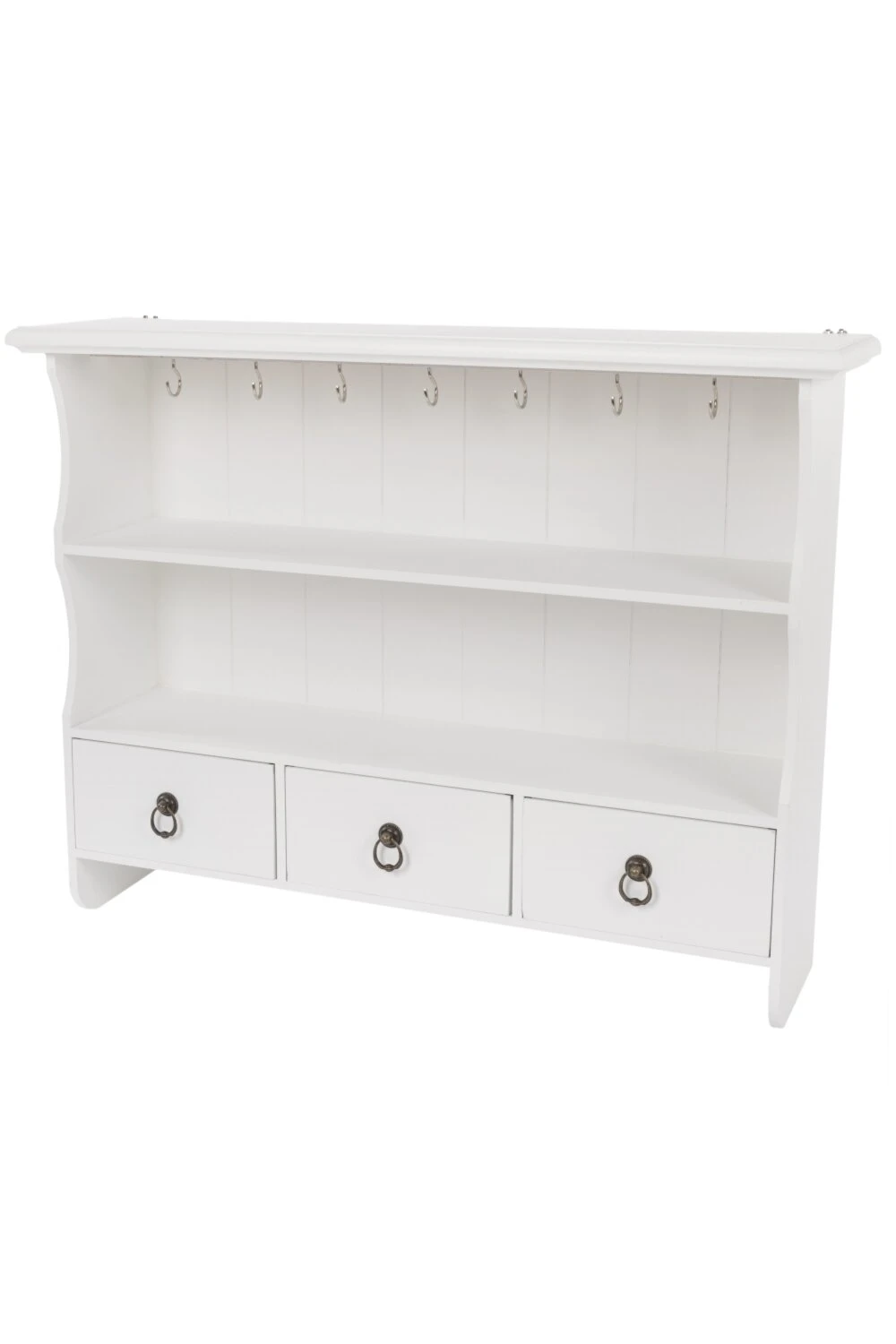 Wandregal MARCO - weiß - 67 cm breit 2 Wandregal MARCO - weiß - 67 cm breit – Bild 2