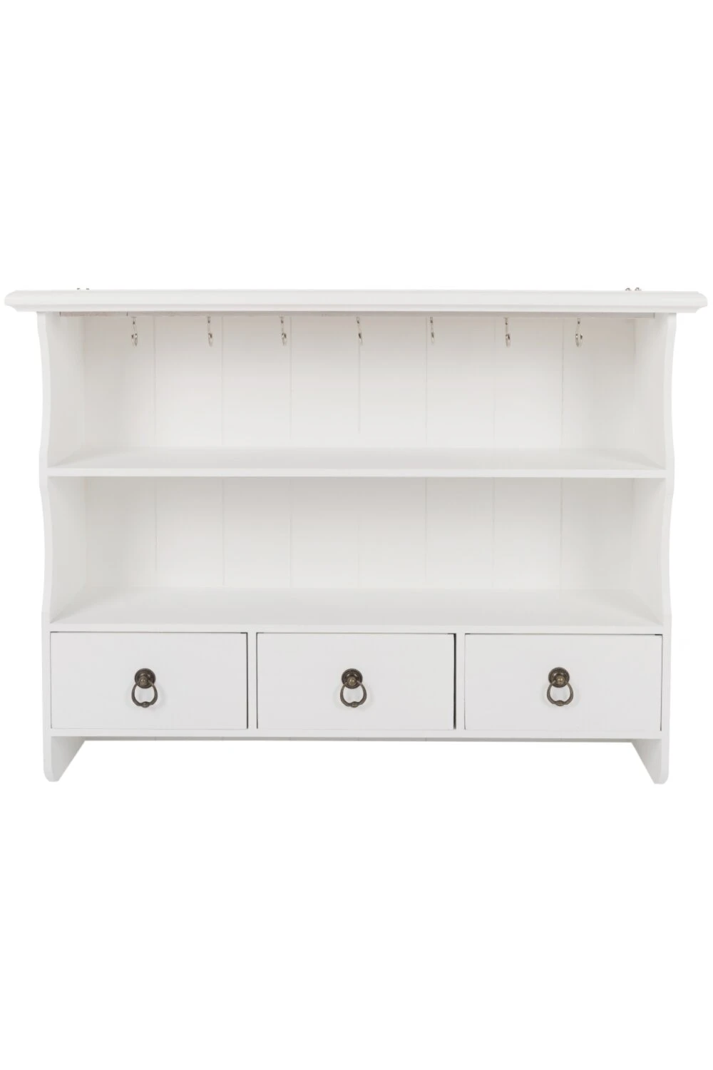 Wandregal MARCO - weiß - 67 cm breit 1 Wandregal MARCO - weiß - 67 cm breit