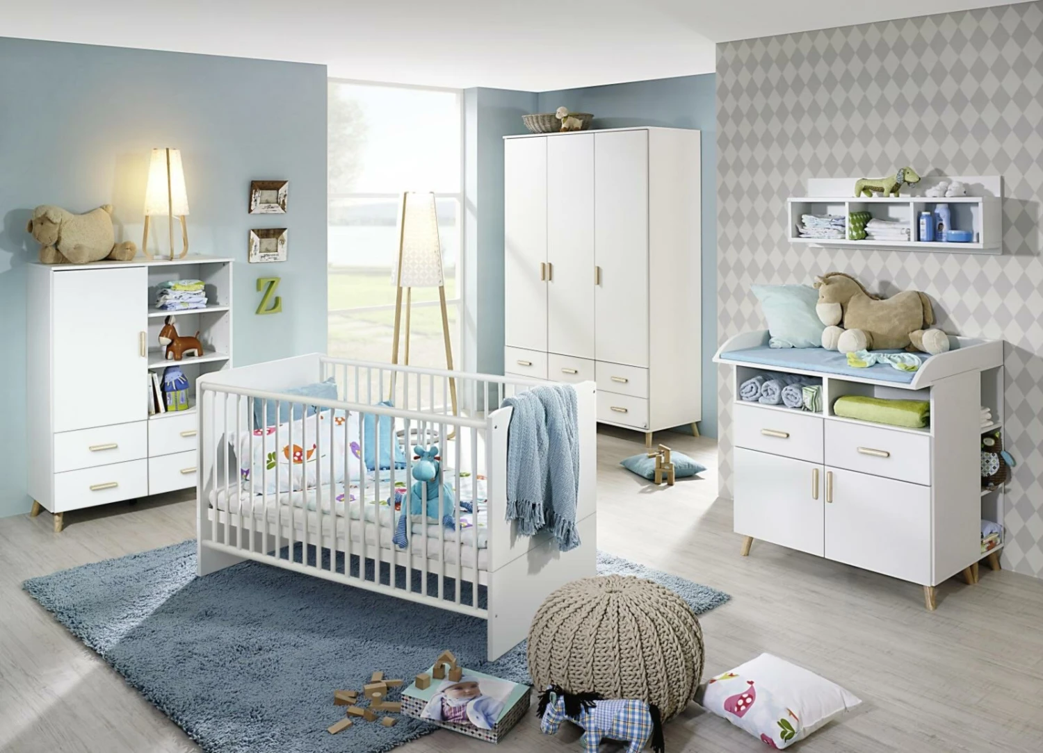 Wandregal - Alpinweiß - 91 cm 2 Wandregal - Alpinweiß - 91 cm – Bild 2