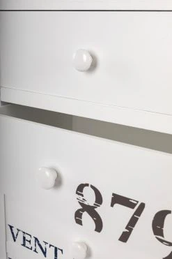 Kommode HALDIS - weiß - mit 6 Schubladen -Wohnzimmer Verkäufe 9003975100 03 1600Wx1600H