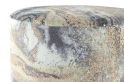 Polsterhocker GIPSY 325 - helblau-gold marmoriert - Samt -Wohnzimmer Verkäufe 9003985500 03 1600Wx1600H