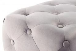 Polsterbank PIANO - grau-schwarz - Samt gesteppt -Wohnzimmer Verkäufe 9003985800 03 1600Wx1600H