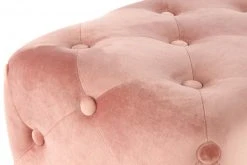 Polsterbank PIANO - rose - Samt gesteppt -Wohnzimmer Verkäufe 9003985900 03 1600Wx1600H