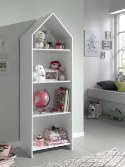 Regal CASAMI - weiß - 4 Fächern - 58 cm breit 5 Regal CASAMI - weiß - 4 Fächern - 58 cm breit -Wohnzimmer Verkäufe 9004067900 03 1600Wx1600H