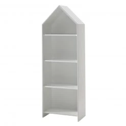 Regal CASAMI - weiß - 4 Fächern - 58 cm breit