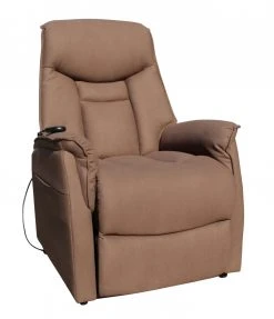 TV-Sessel - dunkelbraun - mit Motor