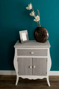 Kommode ROMA - weiß-grau - 2 Türen - eine Schublade 7 Kommode ROMA - weiß-grau - 2 Türen - eine Schublade -Wohnzimmer Verkäufe 9004100400 04 1600Wx1600H