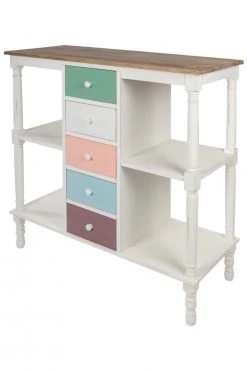 Kommode RAINBOW - bunt - mit 5 Schubladen