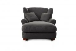 Big Sessel - grau - Microfaser -Wohnzimmer Verkäufe 9004132400 02 1600Wx1600H