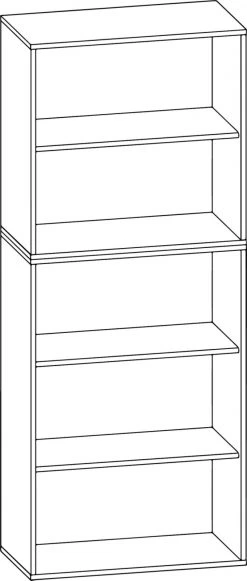 Aktenregal LONA XXL - Buche - 70 cm breit -Wohnzimmer Verkäufe 9004235300 03 1600Wx1600H