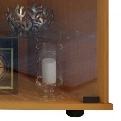 Eckvitrine JECKA - Buche - mit Beleuchtung -Wohnzimmer Verkäufe 9004240700 03 1600Wx1600H