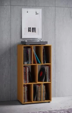 Schallplattenregal SCHALTINO - Buche - 60x115 cm -Wohnzimmer Verkäufe 9004243600 03 1600Wx1600H