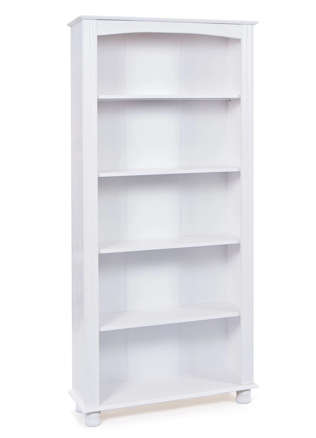 Bücherregal ANKE - weiß - Kiefer Massivholz 2 Bücherregal ANKE - weiß - Kiefer Massivholz – Bild 2