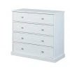 Kommode Marieka - weiß - 4 Schubkästen