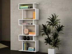 Bücherregal - weiß - 6 Fächer - 60 cm breit -Wohnzimmer Verkäufe 9004318400 03 1600Wx1600H