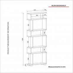Bücherregal - weiß - 6 Fächer - 60 cm breit -Wohnzimmer Verkäufe 9004318400 04 1600Wx1600H