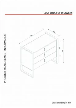 Kommode - Walnuss - mit 3 Schubladen - 94,4 cm breit -Wohnzimmer Verkäufe 9004320500 04 1600Wx1600H