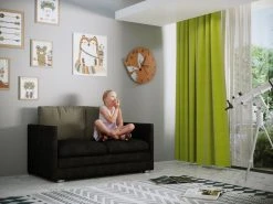 Schlafsofa - schwarz - Microfaser -Wohnzimmer Verkäufe 9004432500 04 1600Wx1600H