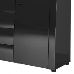 Sideboard GAUDI 084-01 - Hochglanz Schwarz - 160 cm breit -Wohnzimmer Verkäufe 9004473600 03 1600Wx1600H