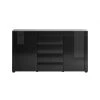 Sideboard GAUDI 084-01 - Hochglanz Schwarz - 160 cm breit