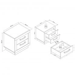Kommode ARTOS 580-01- Old Wood Vintage - Matera - 50 cm breit 7 Kommode ARTOS 580-01- Old Wood Vintage - Matera - 50 cm breit -Wohnzimmer Verkäufe 9004474200 04 1600Wx1600H