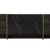 Sideboard - Marmor-Optik - braun - 180 cm
